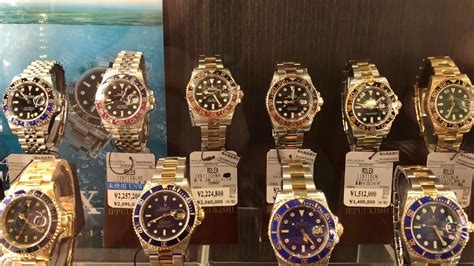 buying Rolex in Tokyo